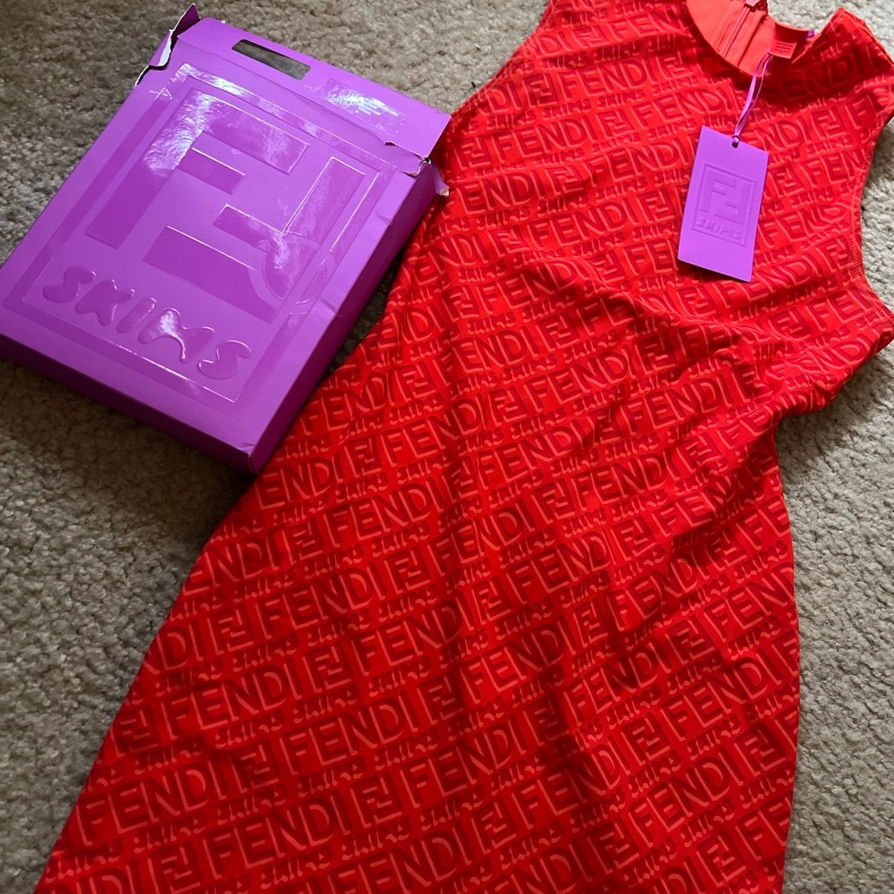 Authentic fendi x skims one pc brand new
